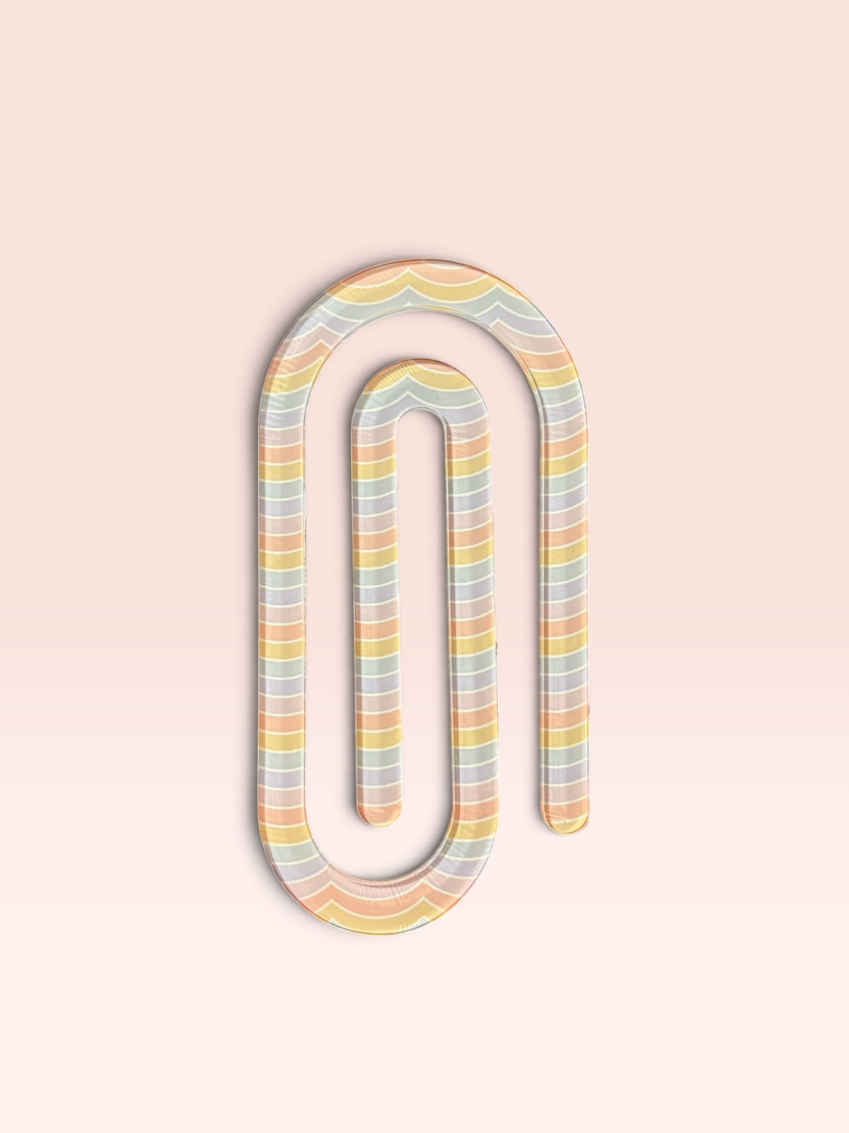 Jumbo Bookmark Pastel Stripes